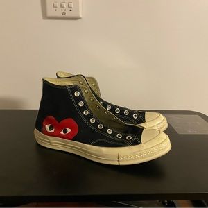 Converse Chuck Taylor All Star 70 Hi
Comme des Garcons PLAY Black size 10.5